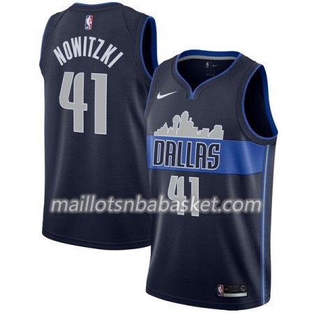 Maillot Homme Dallas Mavericks Dirk Nowitzki 41 Nike 2017-18 Navy Swingman Maillot Homme Dallas Mavericks Dirk Nowitzki 41 Nike 2017-18 Navy Swingman